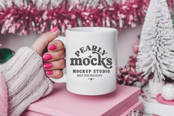 Download 11oz White Christmas Mug Mockup 44 - Mug mockup Collection