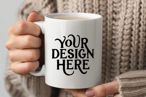 Download Blank Mug Mockup Winter White Coffee Mug - Mug mockup Collection