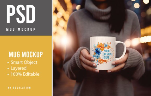Download PSD Mug Mockup - Mug mockup Collection