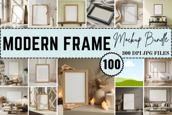 Download Modern Frame Mockup Bundle - Frame mockup bundle Collection